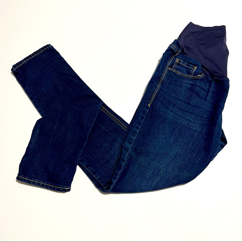 Old Navy Maternity Skinny Blue Jeans Size 4 Regular